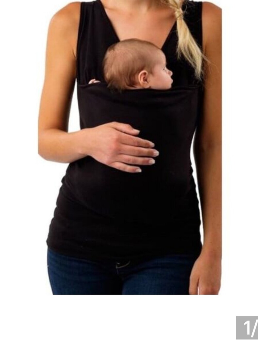 Lalabue Soothe Blank Baby Wearing Nursing Tank M